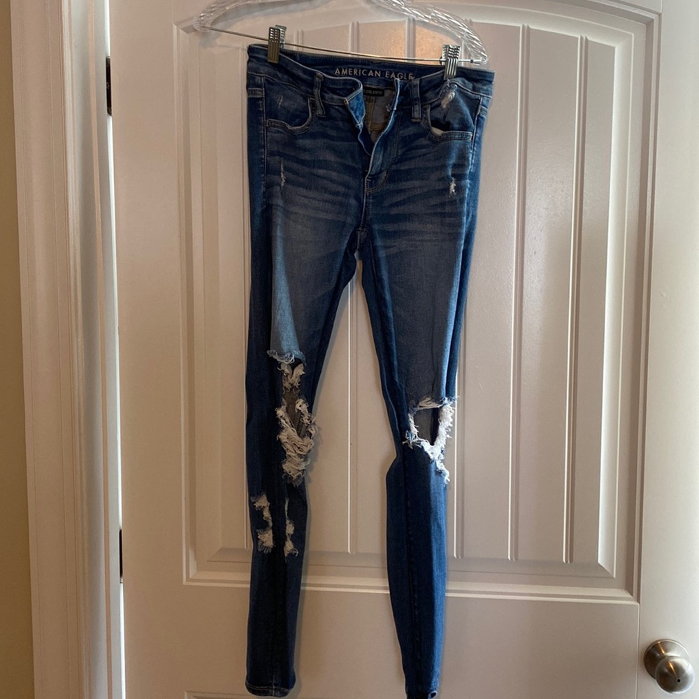 Aeo Next Level Stretch Jeggings - image 1